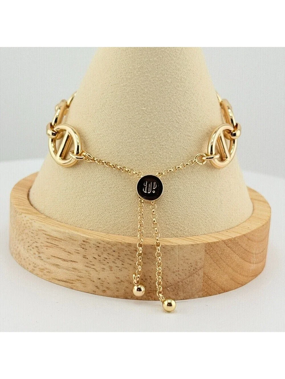 Bomb Party Individual Stacks Bolo Style Pulley Bracelet - Yellow Gold